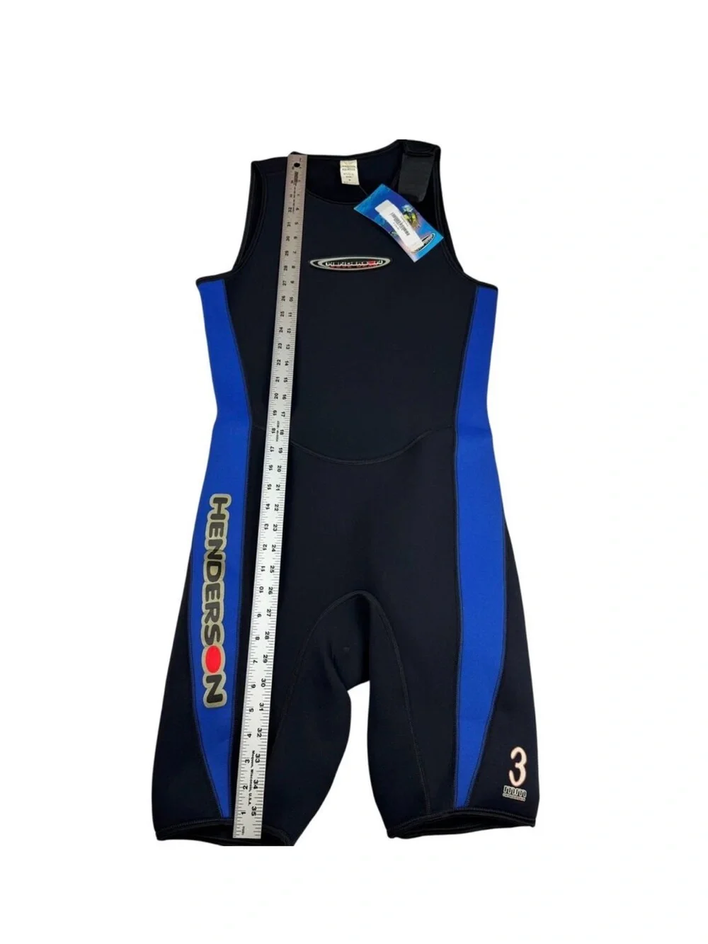 Small Henderson thermoprene men’s Short John spring Wetsuit - 3mm ab1905 New S